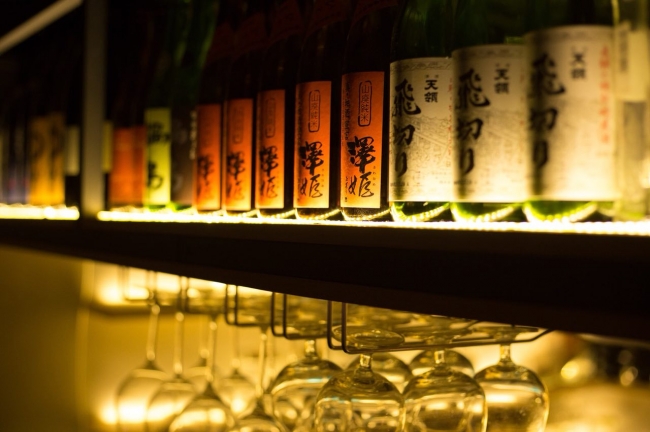 日本酒を扱う珍しいシーシャバー