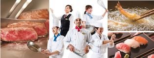 多彩な料理人が実演でもてなす食のイベント
サマーバイキング2018 「グルメスタジアム」
2018年8月11日（土・祝）・12日（日）・13日（月）
ホテル阪急エキスポパークにて
