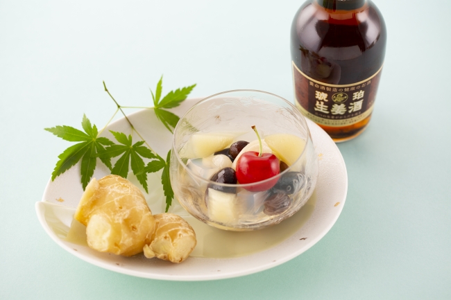 8月4日(土)までの期間限定！庭のホテル 東京で、養命酒製造の健康のお酒「琥珀生姜酒」を使用した薬膳デザートが食べられる