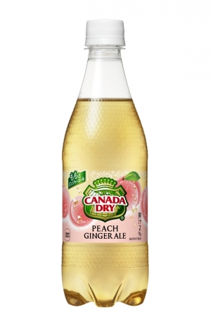 “桃”の華やかな香りとジンジャーエールのスッキリとした大人の味わい「カナダドライ ピーチ ジンジャーエール」7月30日（月）から全国で発売