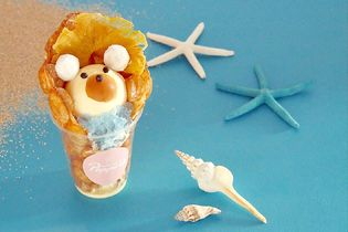 夏限定！名古屋のワッフルアイス専門店「Popping Waffle」から
食べ歩きができるキュートな『白くまワッフル』を8月1日発売