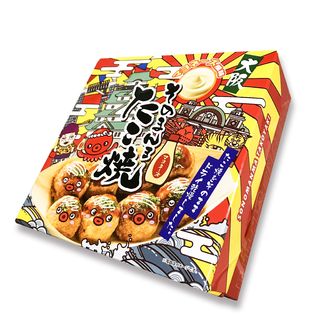 本場・大阪のたこ焼が特殊製法で“そのまんま”スナック菓子に！
こだわりの隠し味、出来立ての風味が楽しめるお土産の新定番登場