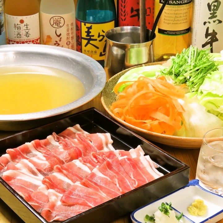 生姜料理の店が長野県産豚バラ肉のしゃぶしゃぶ食べ放題キャンペーン8月1日開始。白出汁ベースにおろし生姜たっぷりのスープが人気の秘密