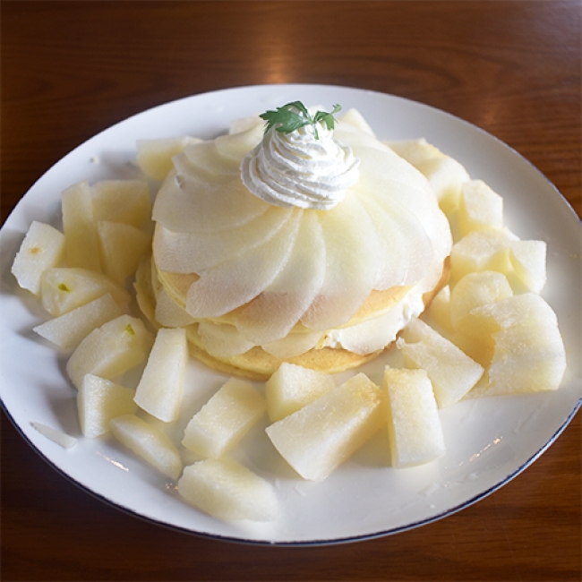 梨のベーシックパンケーキ