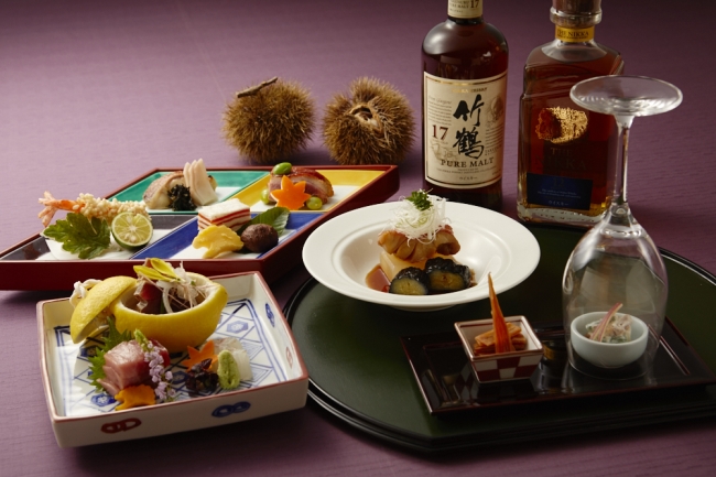 日本料理とウイスキーと楽しむディナー　イメージ