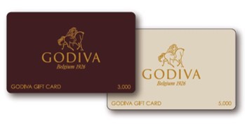 新しいゴディバのギフトラインナップ「ゴディバ ギフトカード」& giftee のゴディバ「ギフト券」新登場