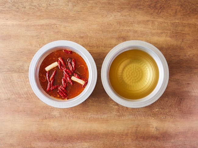 『しびれ鍋』と定番のスープ