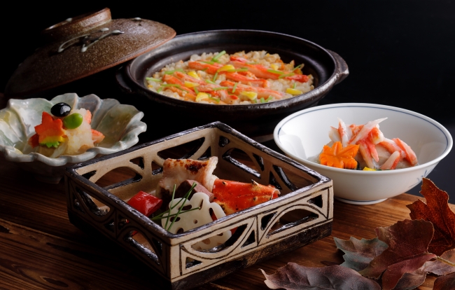 日本料理 うえまち「海老・蟹 冬の味覚懐石 からたち」イメージ