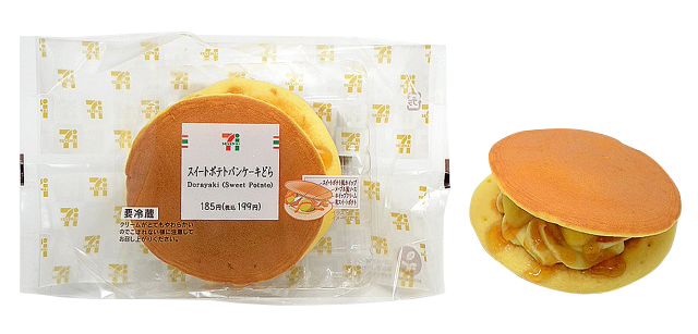 セブンイレブンから『スイートポテトパンケーキどら』10月24日（水）新発売