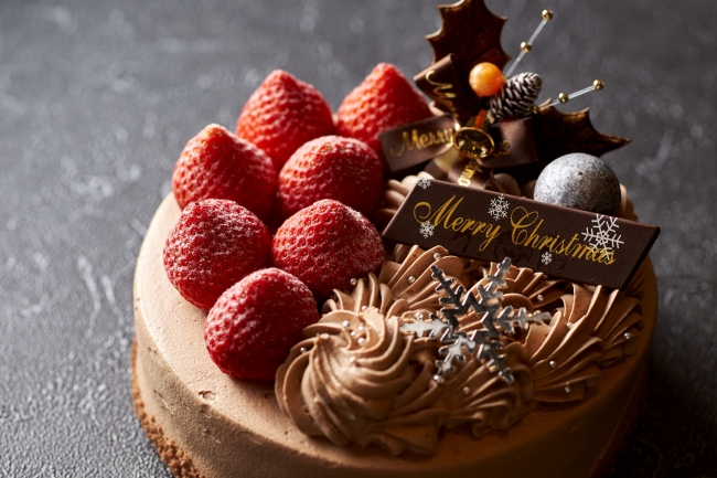 「クリスマスチョコレートデコレーションケーキ」イメージ