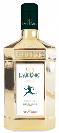 一番搾りのオリーブオイル新入荷！「フレスコバルディ・ラウデミオ」1年間限定の30周年記念ゴールドボトルで登場