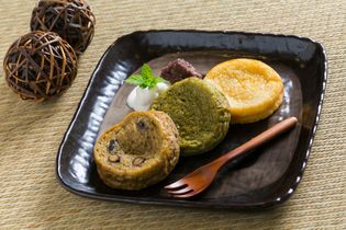 松江の「ぼてぼて茶」をイメージした『ふれん茶とーすと』登場
　抹茶・ほうじ茶・米粉プレーンを自家製食パンで焼き上げ