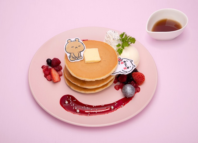 にゃんことくまのかくれんぼパンケーキ