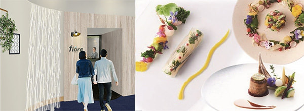 JRホテルクレメント高松　レストラン「フィオーレ」
ファサードをリニューアル、全面的にメニューを刷新します！
2019年3月2日（土） リニューアルオープン