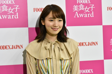 FOODEX美食女子Award2019 アンバサダー　飯豊まりえさん