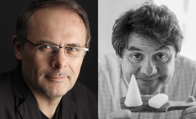 (左)ジャン＝ポール・エヴァン（右）ジャン＝イヴ・ボルディエ ©Bernhard Winkelmann