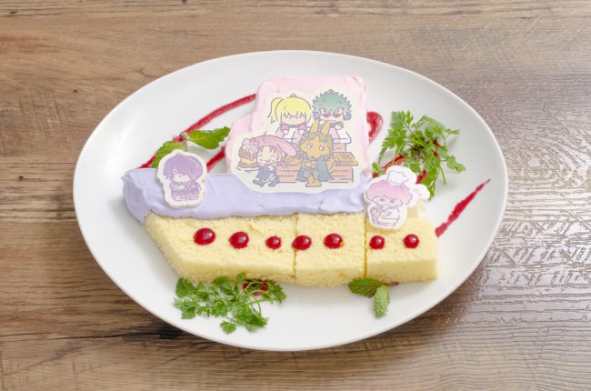 鬼兵隊×ゴロピカドン＆マイメロディの船型ケーキ