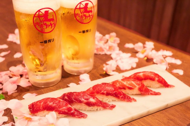 肉寿司【桜祭り】開催！