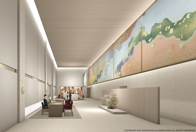COPYRIGHT 2019 TANIGUCHI and ASSOCIATES ALL RIGHTS RESERVED [Heritage Lobby]