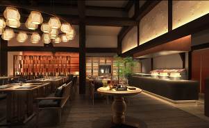 軽井沢プリンスホテル ウエスト「日本料理 からまつ」完成イメージ