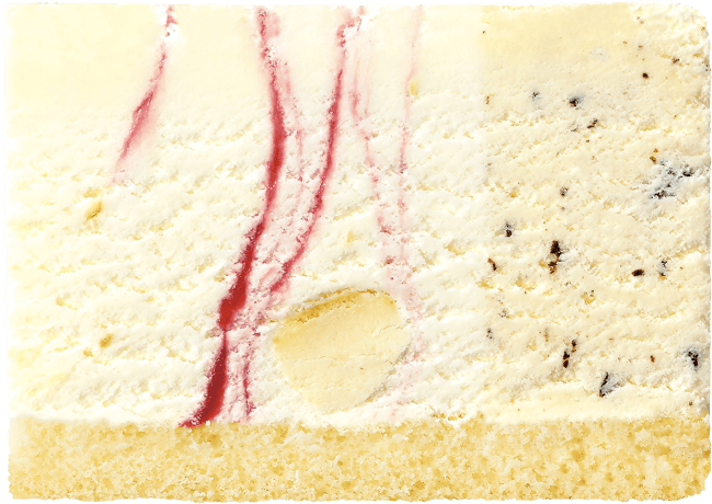 ストロベリーチーズケーキ×チョコレートチップ（ホワイトスポンジ）