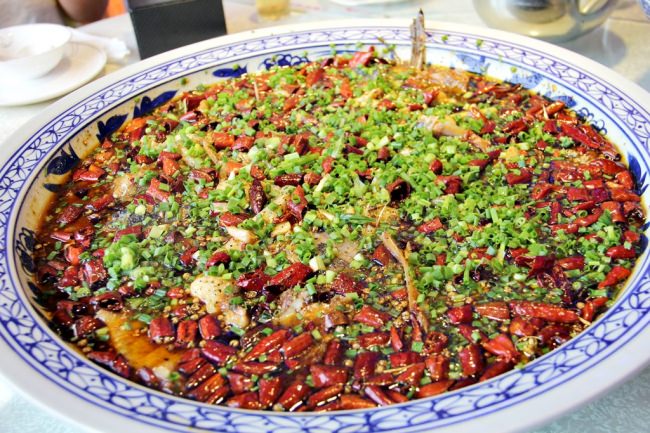 第四弾で食べた重慶の地方料理「来鳳魚」