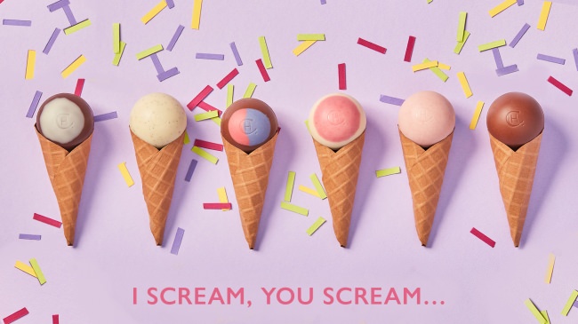 アイスクリームをイメージした 『サマーサンデーHボックス』
