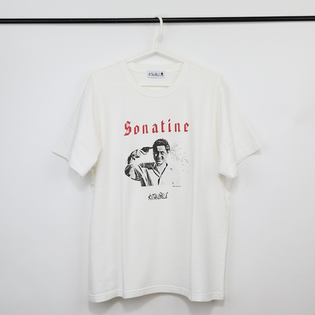 Sonatine T-Shirt (White)　8,000円（税抜）