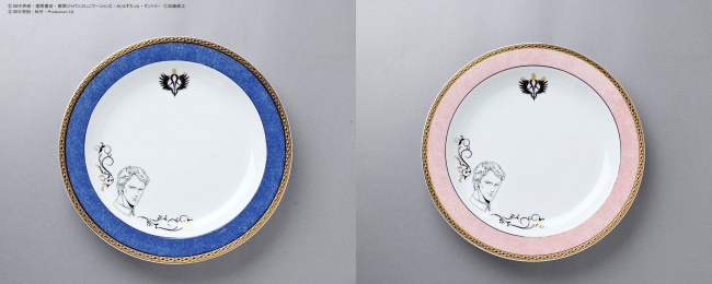 スーベニアプレート 金銀妖瞳（ヘテロクロミア）のスフレパンケーキ