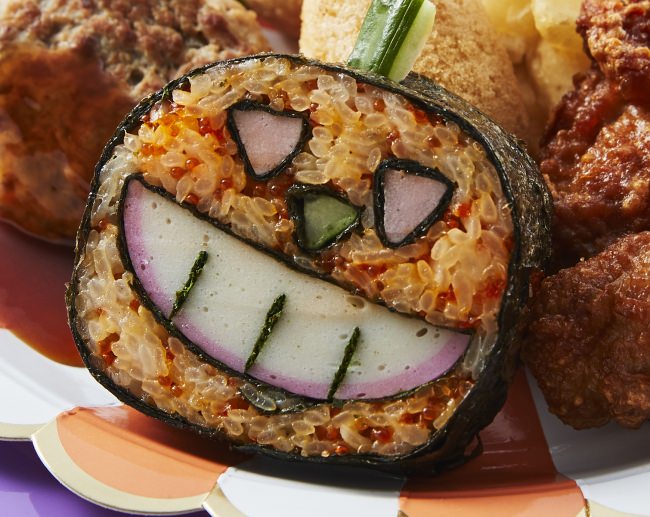 ジャック・オー・ランタンの飾り寿司
