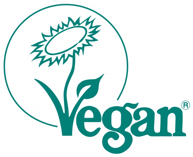 ヴィーガン認証ロゴ：The Vegan Society
