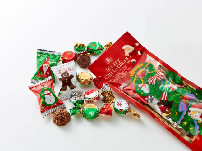 クリスマスサプライズ（クランチチョコレート＆ミルクチョコレート（11個入））