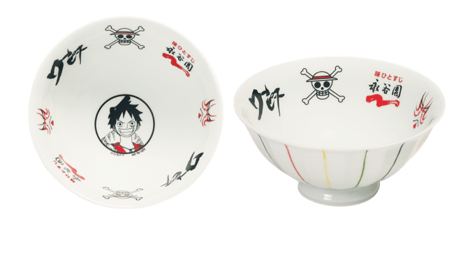 ワンピース・永谷園コラボデザインのお茶碗　2個セット