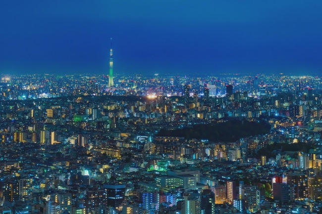 SKY CIRCUS サンシャイン60展望台からの夜景