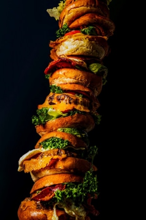 goku burger tower burger