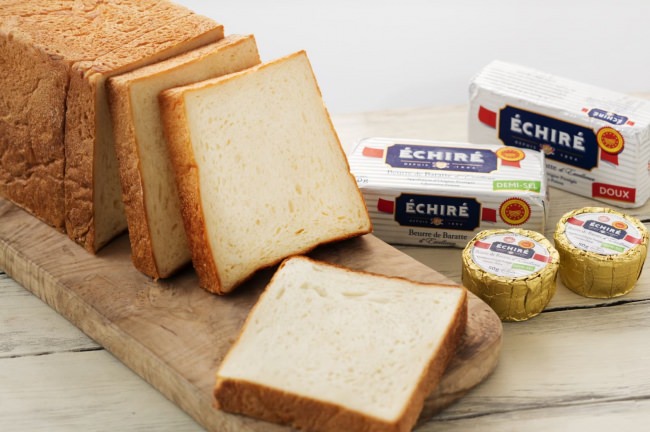 フランス産最高級発酵バターを使用した究極の食パン『ふじ森』