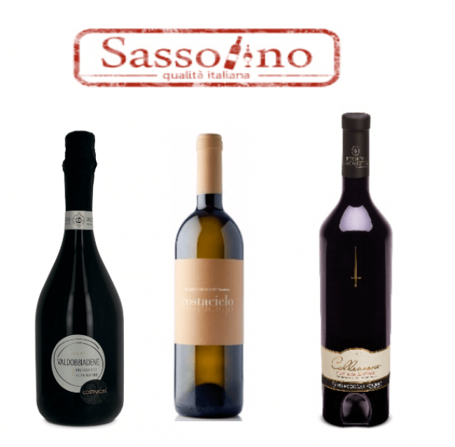 ▲Sassolino　ワイン クリスマス 3本セット　(14日・15日出店)　