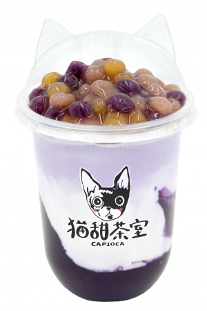 マッシュ紫芋ミルク