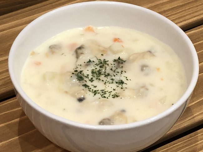 クラムチャウダー