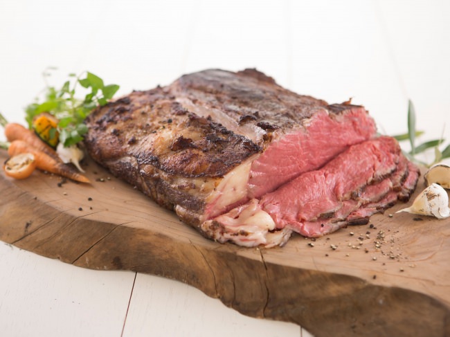 人気のローストビーフ