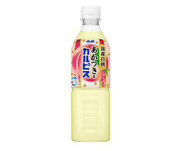 完熟した白桃果汁を使用「カルピスソーダ」やわらか白桃2月11日(火)より期間限定発売