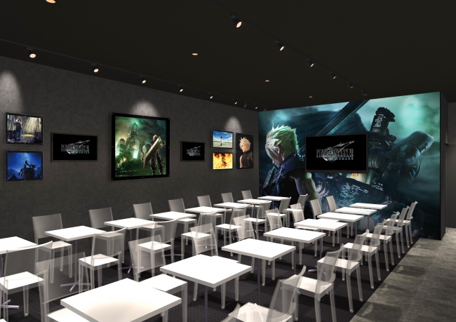 ≪SQUARE ENIX CAFE Osaka　店内イメージ≫