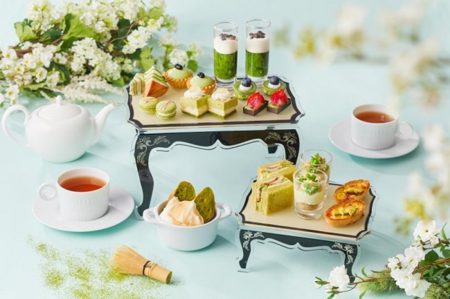 5種類のブランド抹茶を食べ比べできるアフタヌーンティー