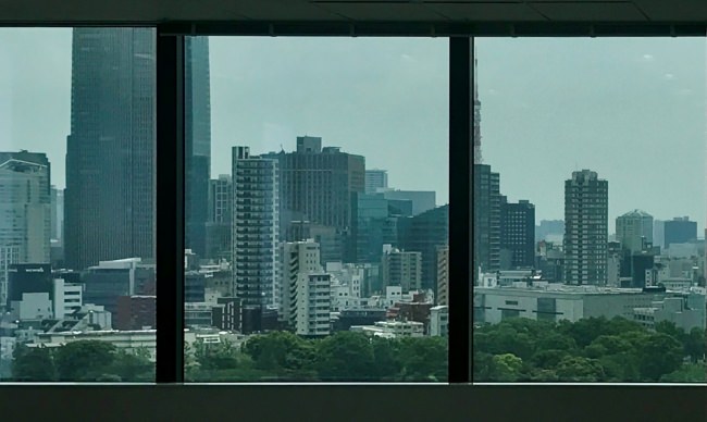 オフィス中層階からの眺望イメージ
