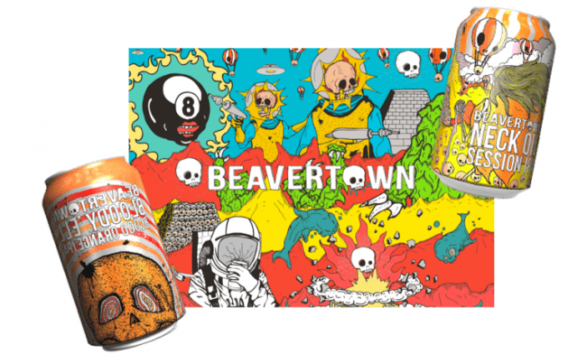 ロンドンで爆発的な人気のクラフトビール”BEAVER TOWN”