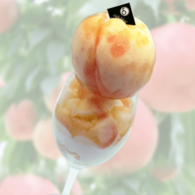 桃まるごとパフ