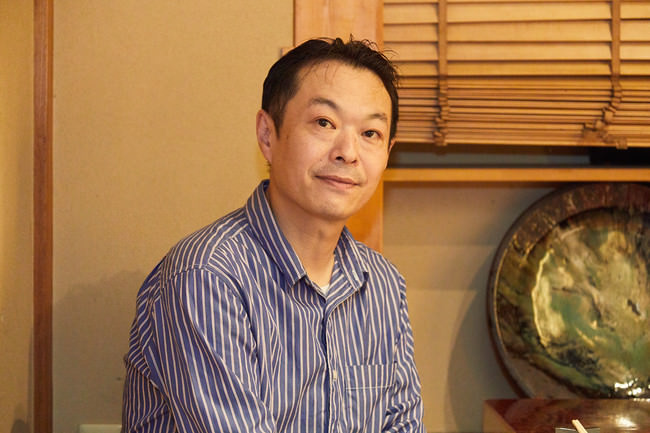 「村上雅宏さん」 厚生労働大臣許可の調理師会幹事長及び銀座の高級和食料理店の総料理長を務める、和食のスペシャリスト。