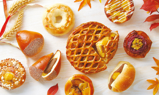大人気のアップルパイも安納芋入りで秋仕様に！芋、栗、りんご、メープルなど“秋の味覚”代表格が勢ぞろい