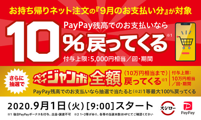 『PayPay決済キャンペーン』リリースメイン画像