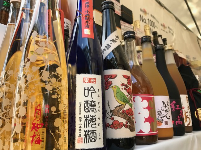 日本全国の多種多様な梅酒の数々